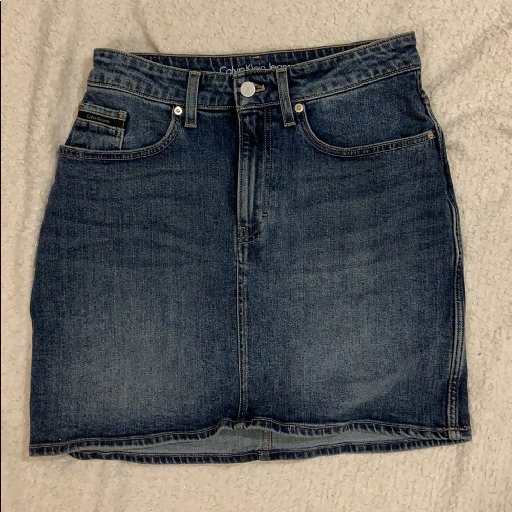 Calvin Klein Jean skirt